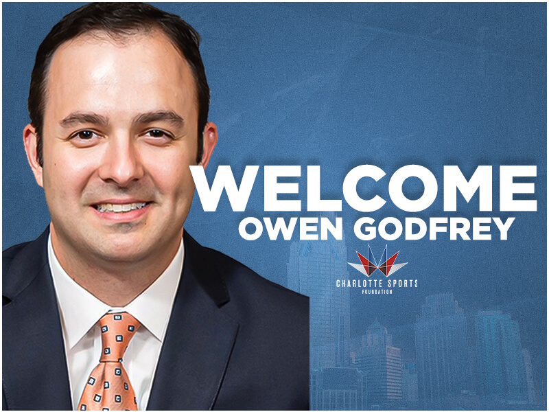 Owen Godfrey to Join Charlotte Sports Foundation as Director of Ticket Sales and Service